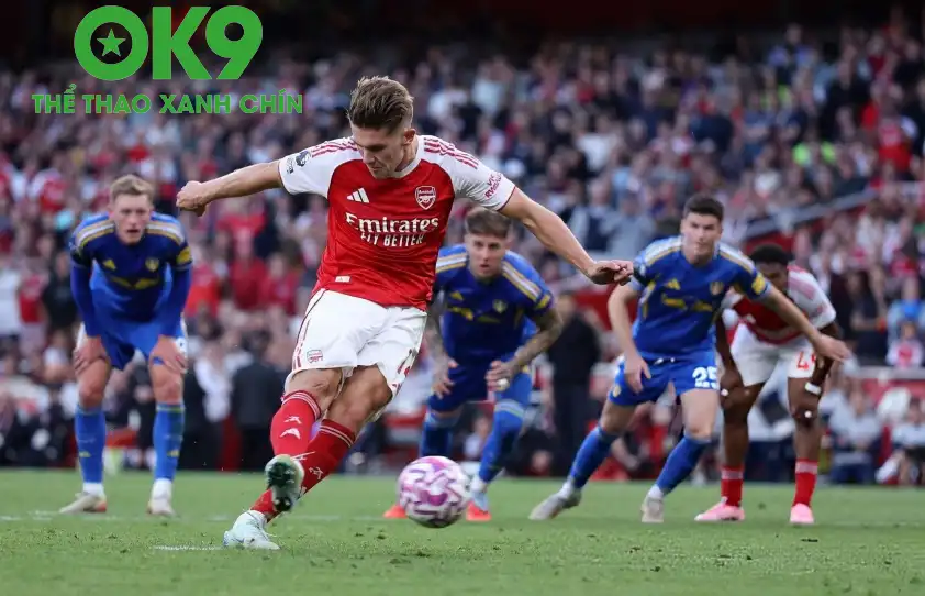 Gyokeres dứt điểm tự tin ở chấm 11m - Ảnh: @Teamgyokeres